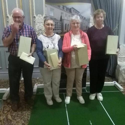 Anner Hotel, Thurles Bowls Break Winners-Team 21 